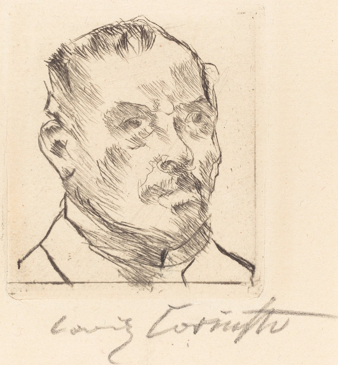 Otoportre - Kafa Otoportre - Kafa, 1916 by Lovis Corinth