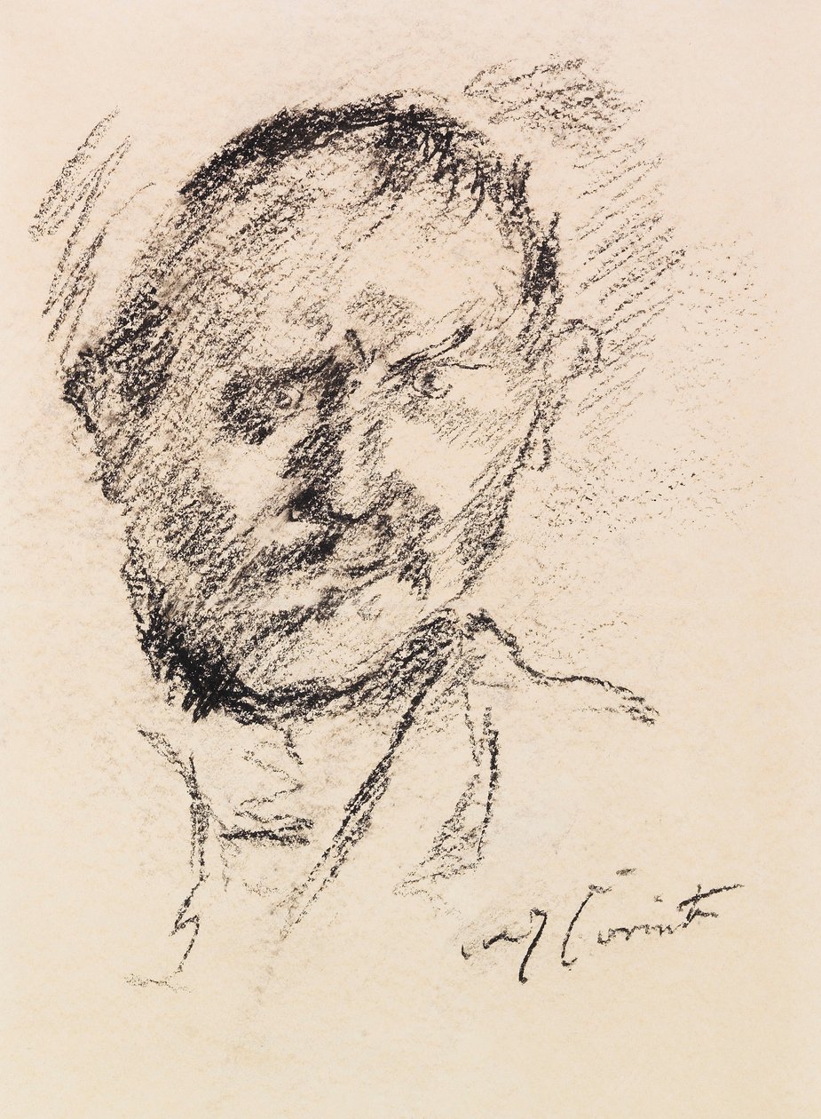Otoportre, c. 1925. by Lovis Corinth