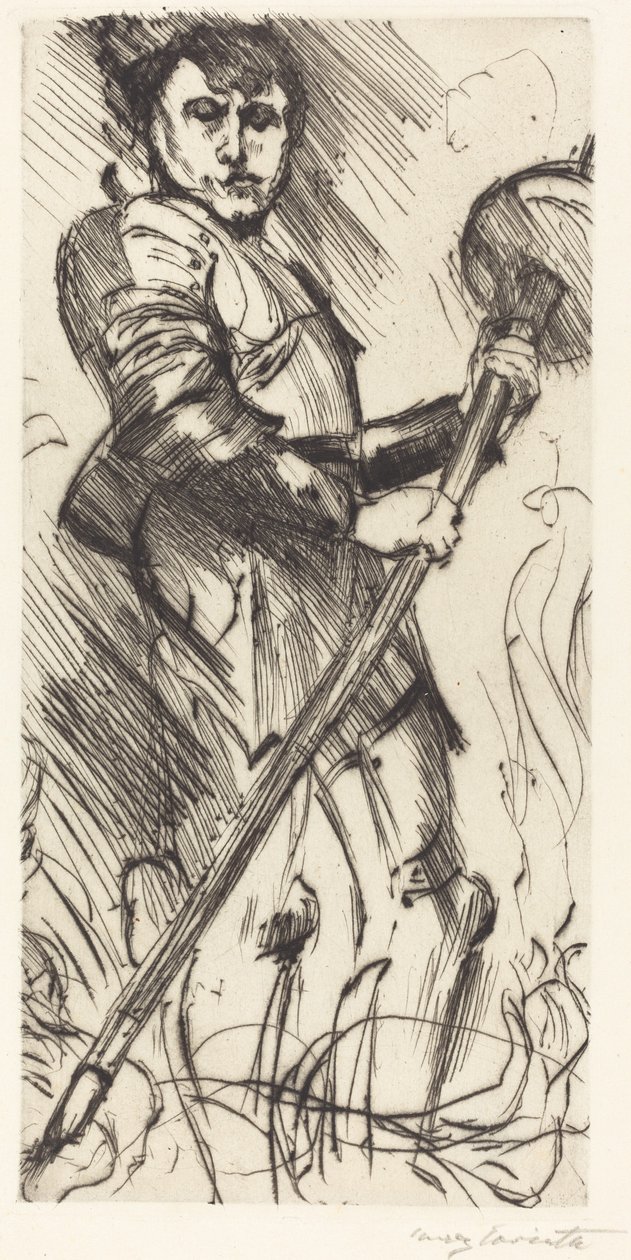 Aziz Georg (Aziz George) by Lovis Corinth