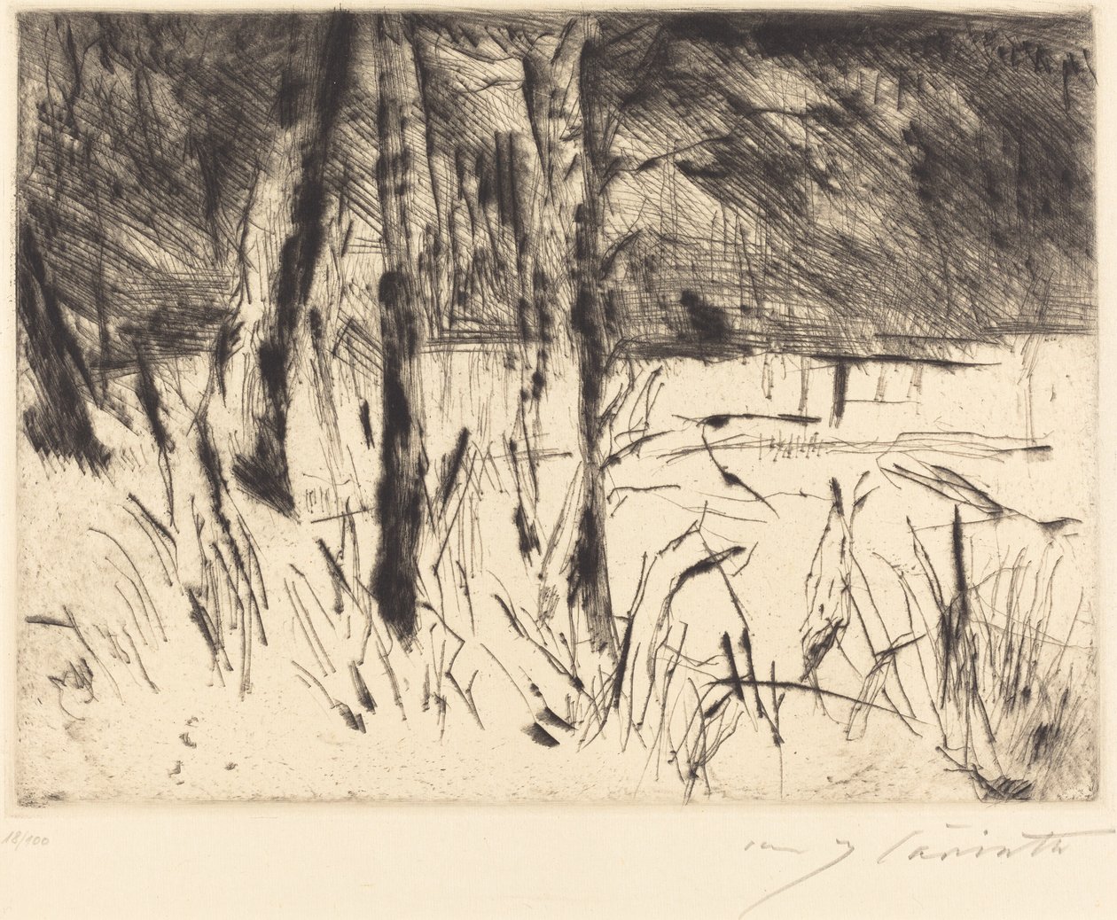 Hayvanat Bahçesi by Lovis Corinth