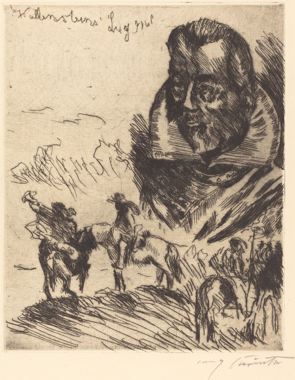 Baş sayfa by Lovis Corinth