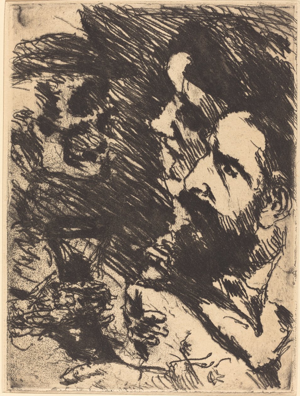 Tod bei Strucks (Ölüm Vurucuları Ziyaret Eder) by Lovis Corinth