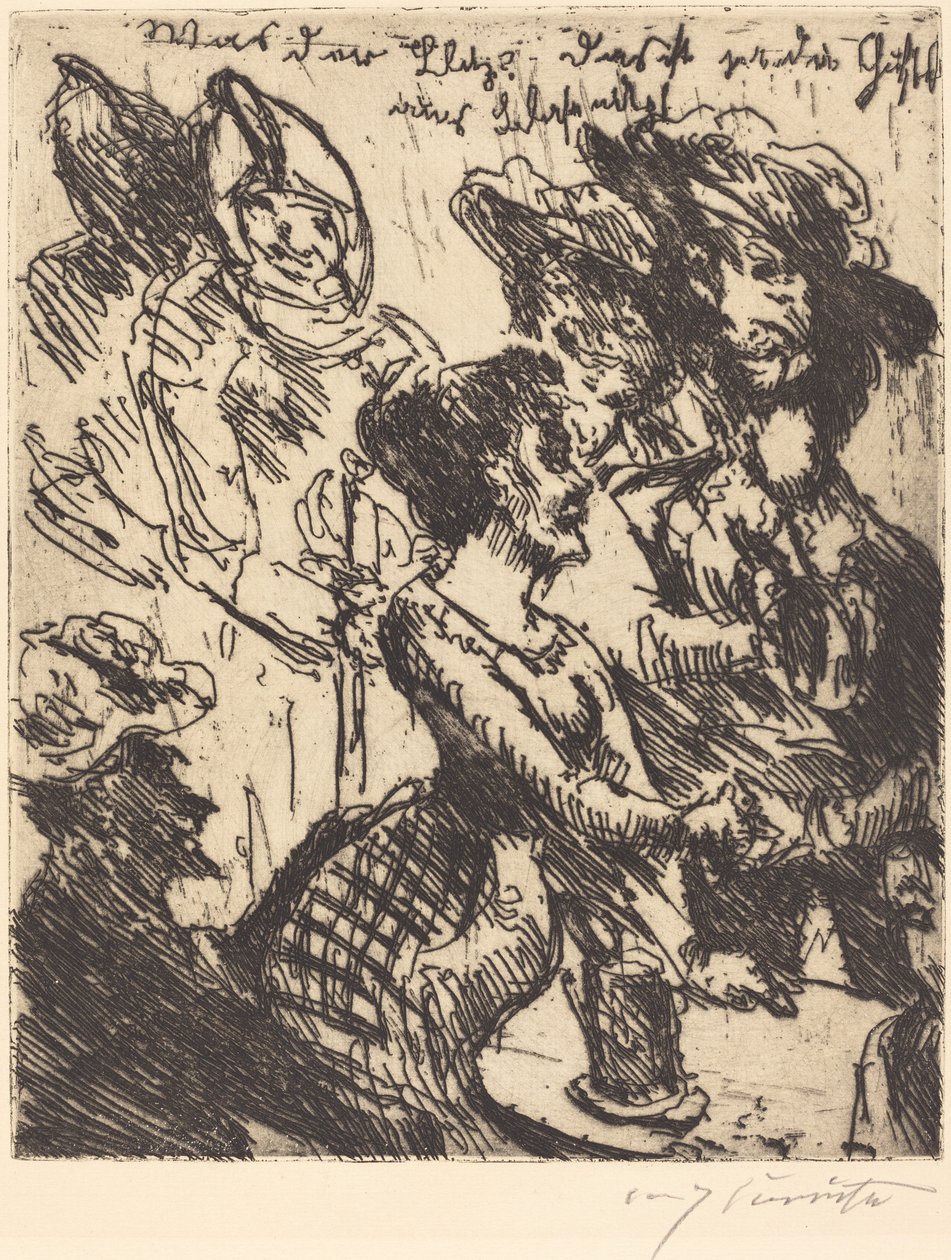 "Bu da ne! Bu Gustel von Blasewitz" by Lovis Corinth