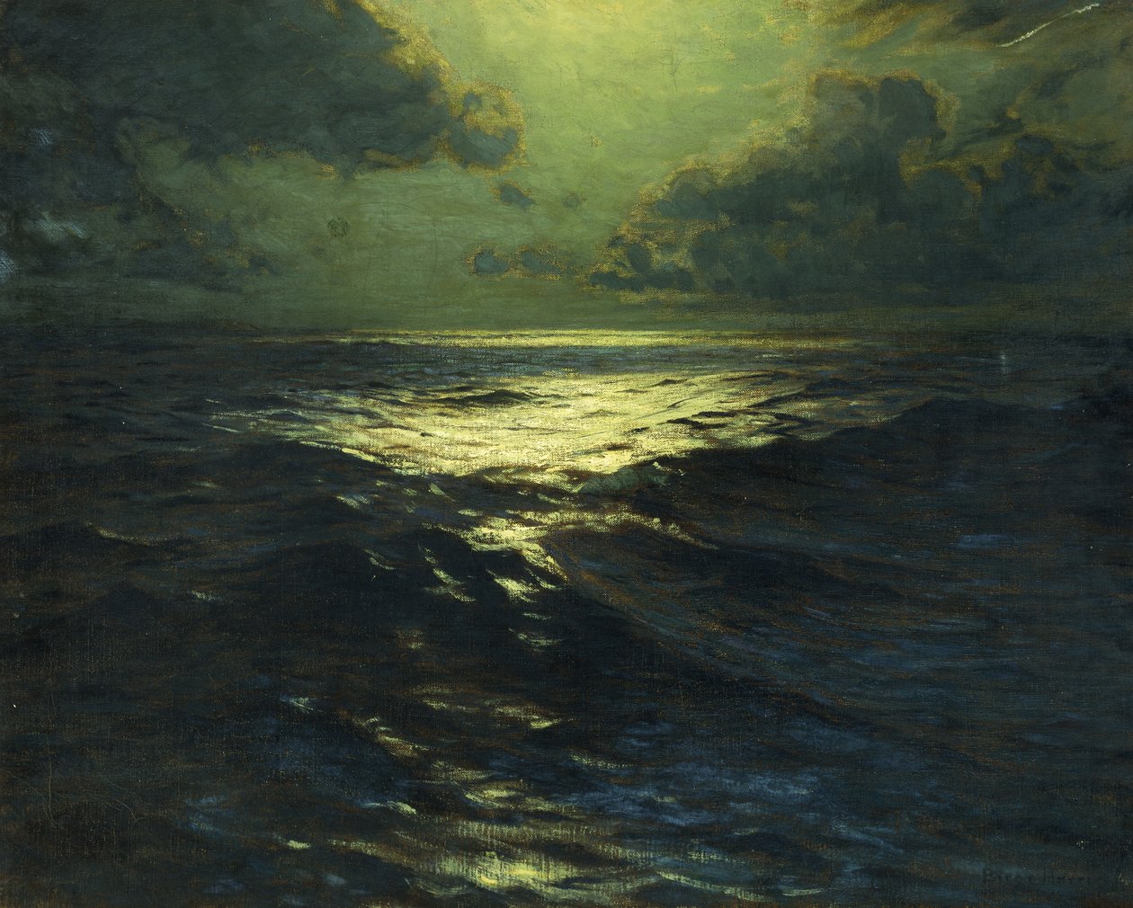 orta okyanus by Lowell Birge Harrison