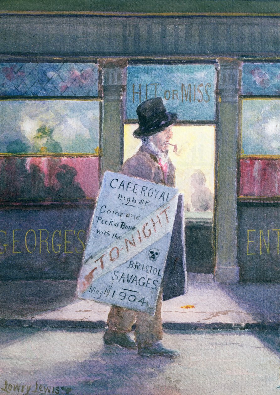 İlk Akşam Yemeği, 1904 (gemide wc) by Lowry Lewis