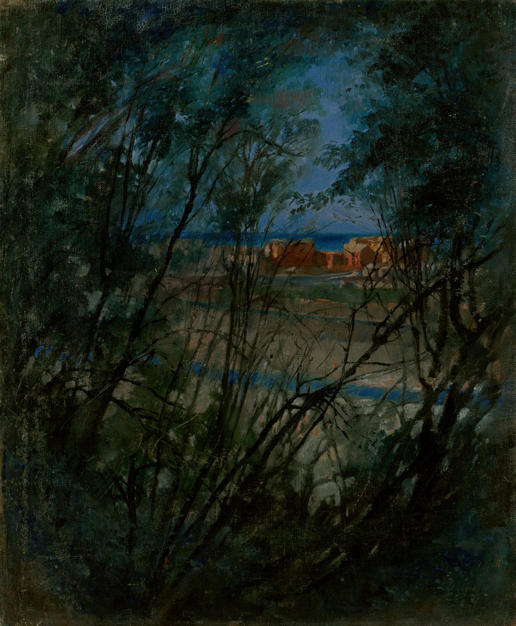 Mavi Manzara by Laszlo Mednyanszky