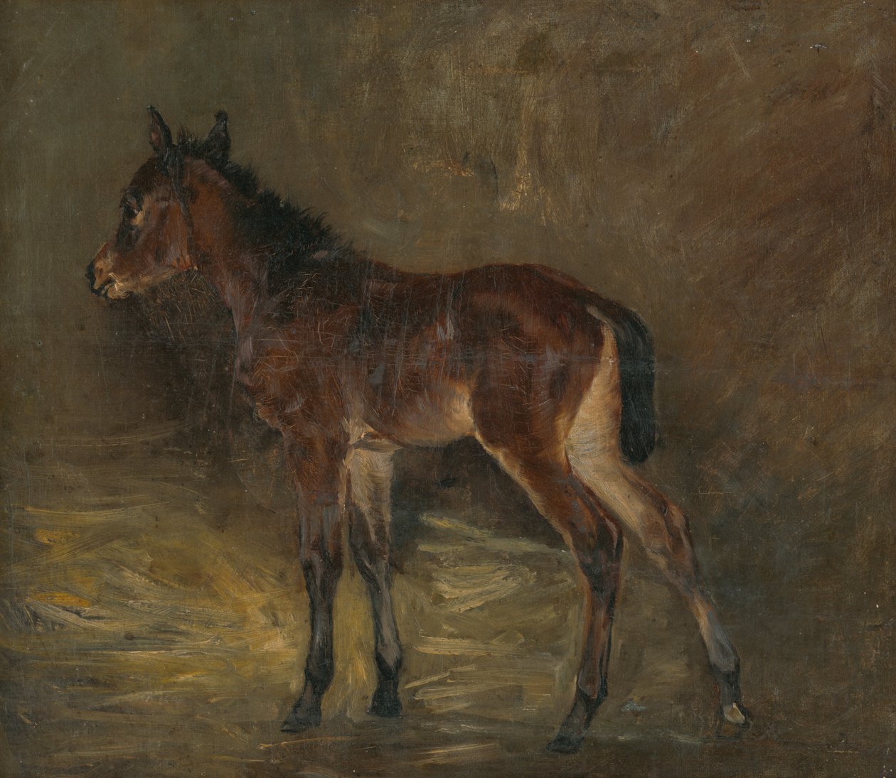 Žriebätko by Laszlo Mednyanszky