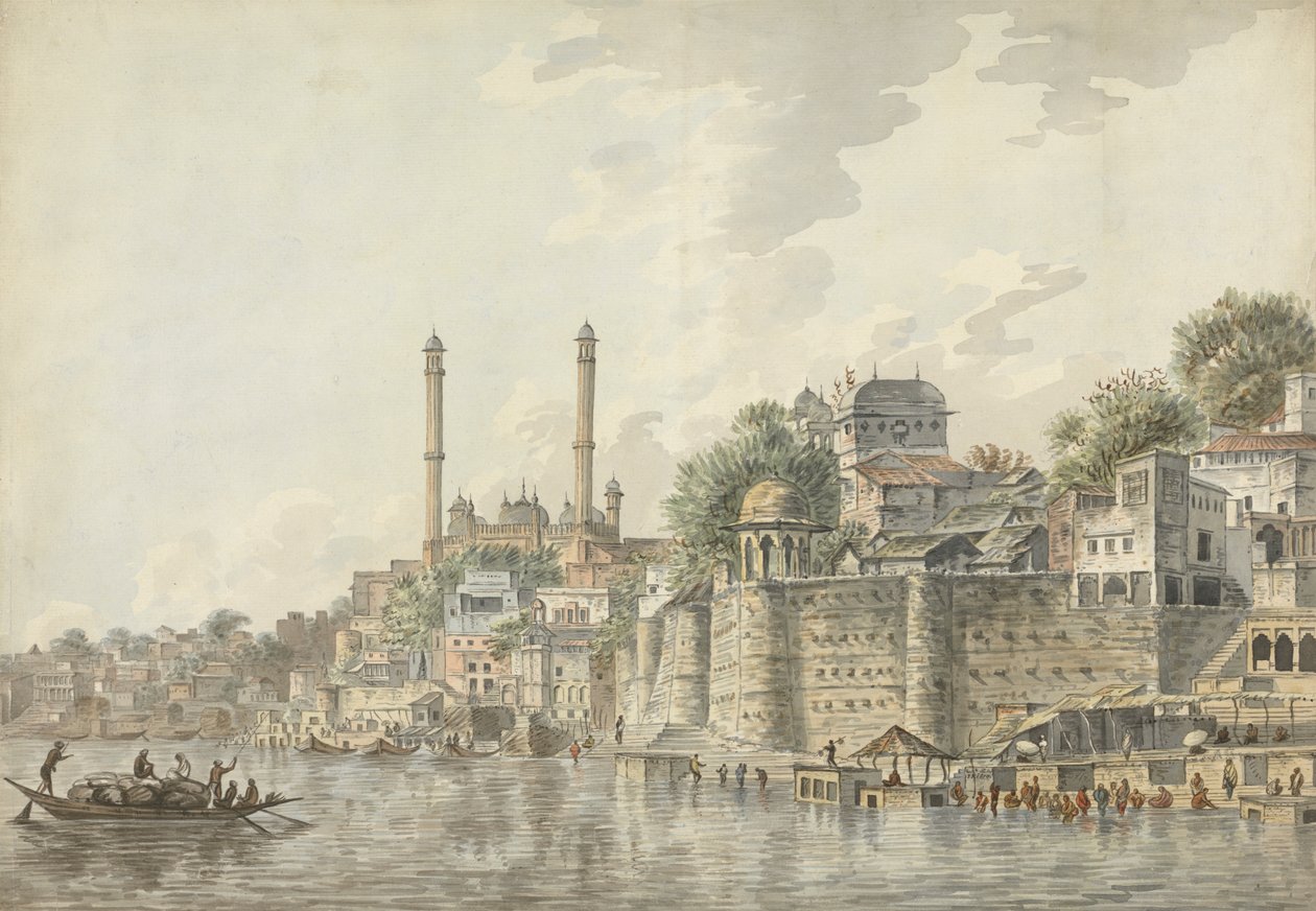 Eski Bir Kalenin Geçidi, Benares by Lt. John Ritso