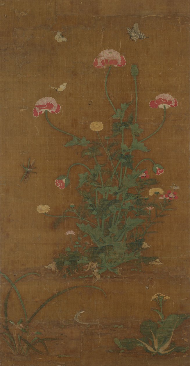 Çiçekler, 14. yüzyıl. by Lu Jingfu
