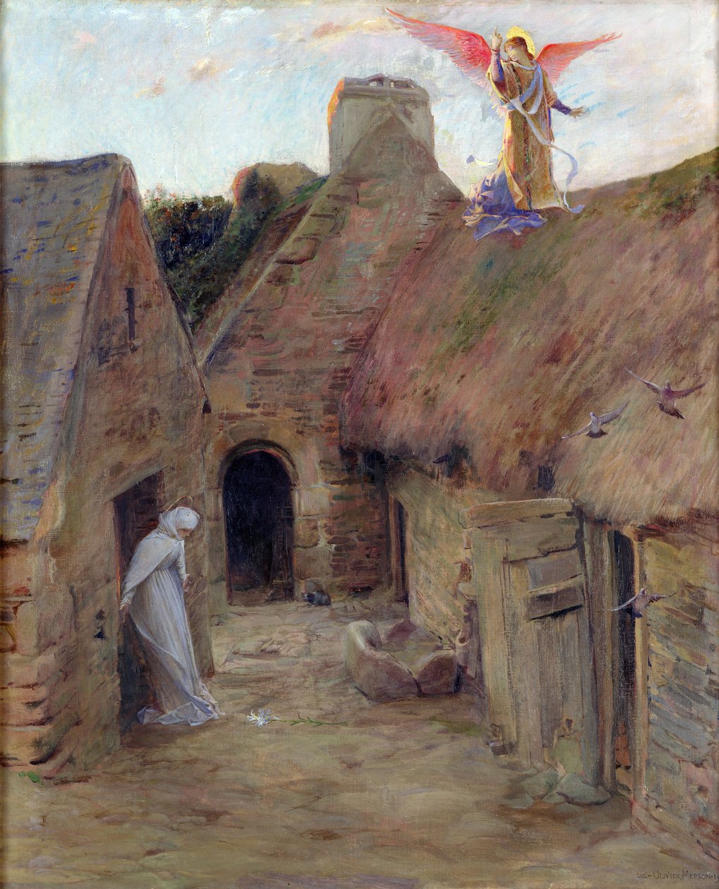 Müjde, 1908 by Luc Oliver Merson