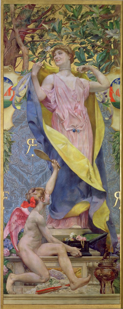 Kadınsı Tuvalet (panel) by Luc Oliver Merson