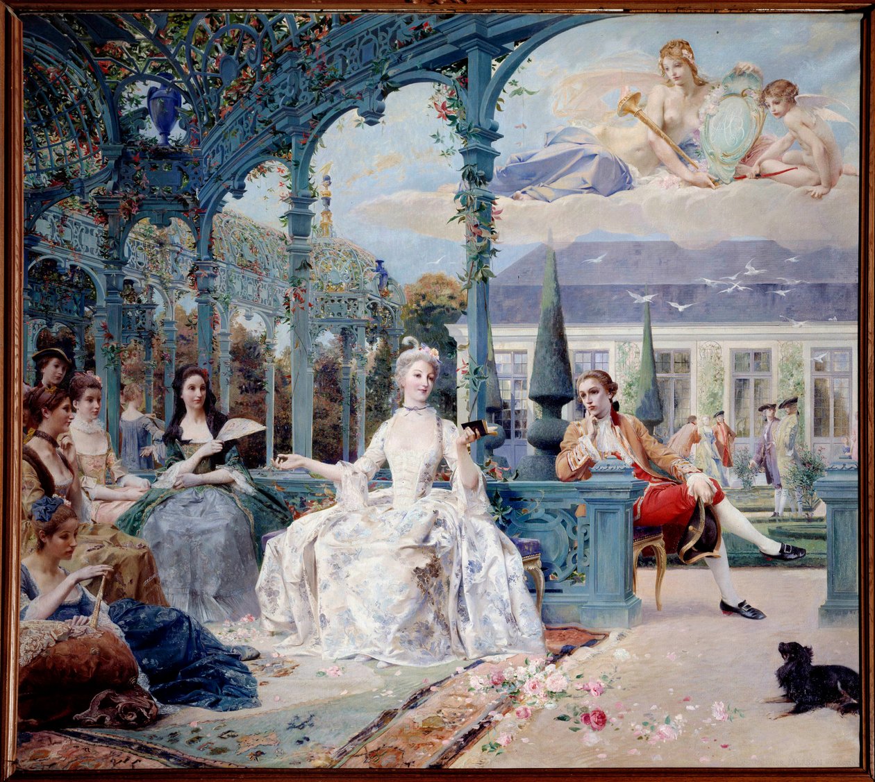 Matmazel de Clermont ve Chantilly yakınlarındaki Sylvie Pavyonu