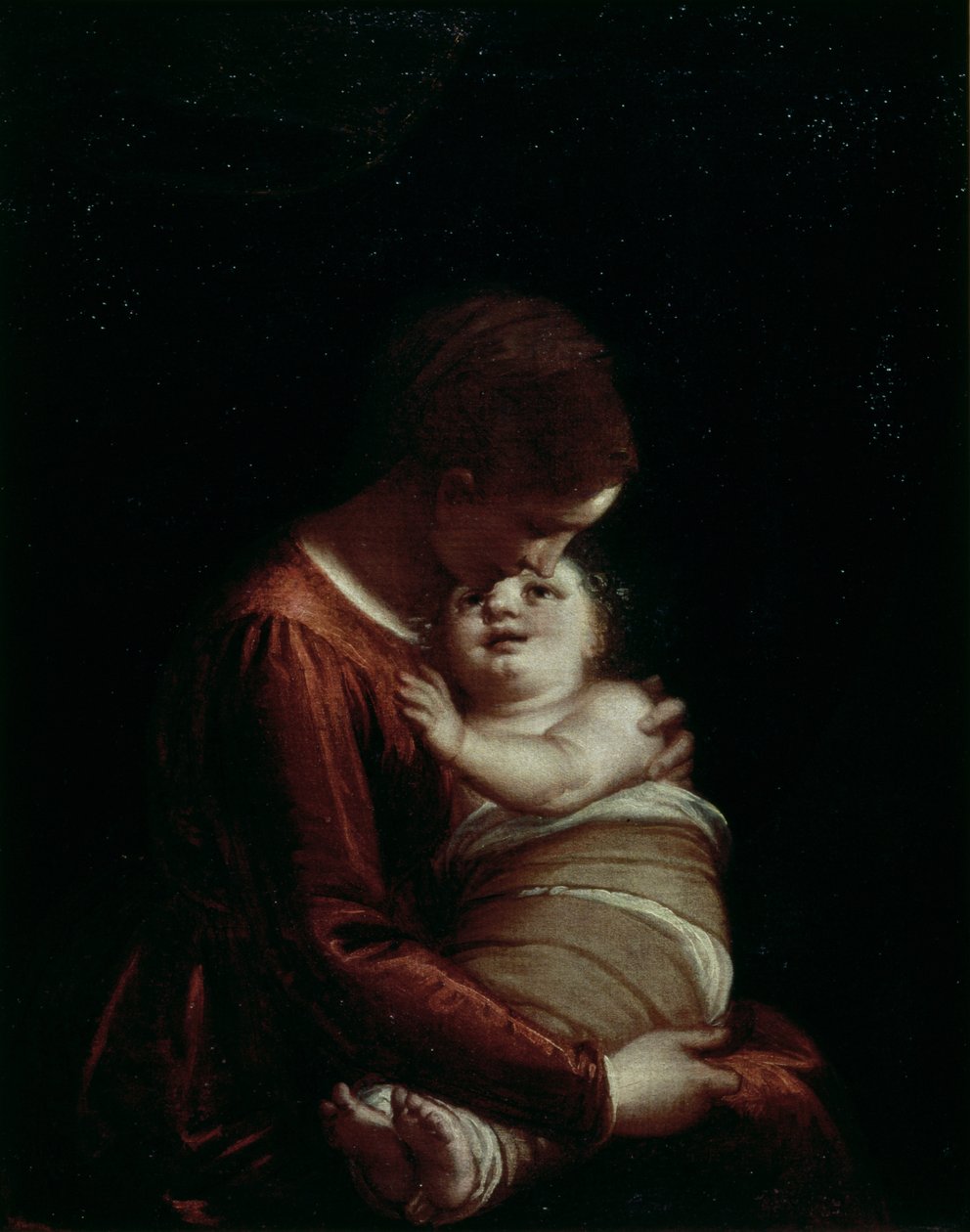 Madonna ve Çocuk, c.1570 by Luca Cambiaso