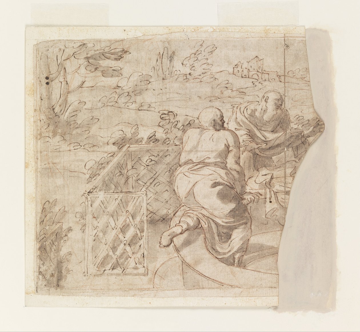 Susanna ve Yaşlılar için Tasarım by Luca Giordano