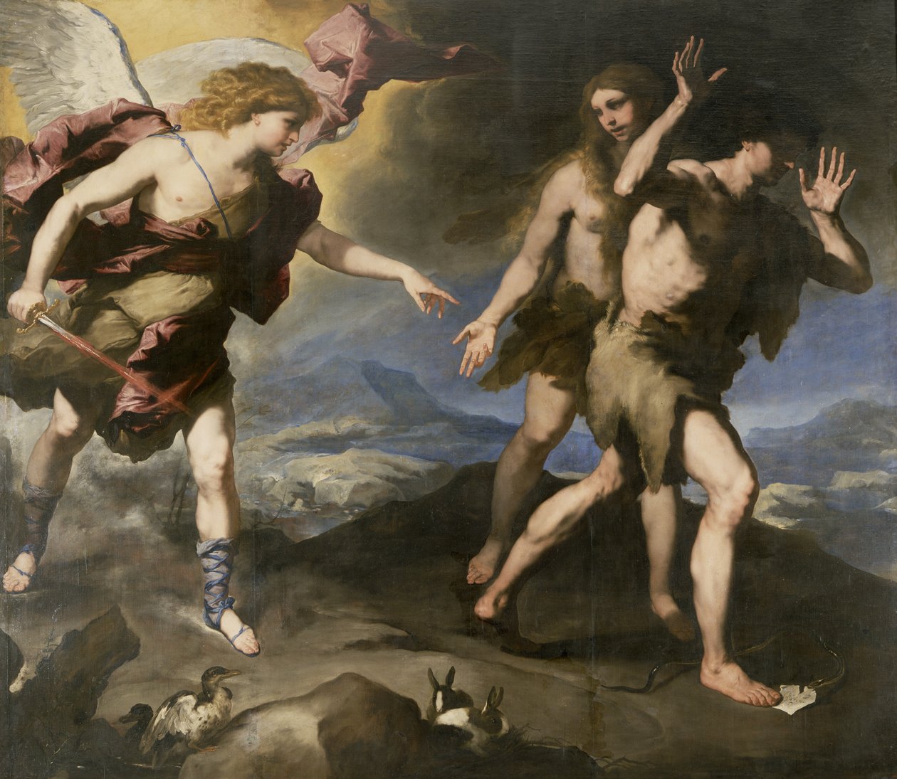 Cennetten kovulma by Luca Giordano