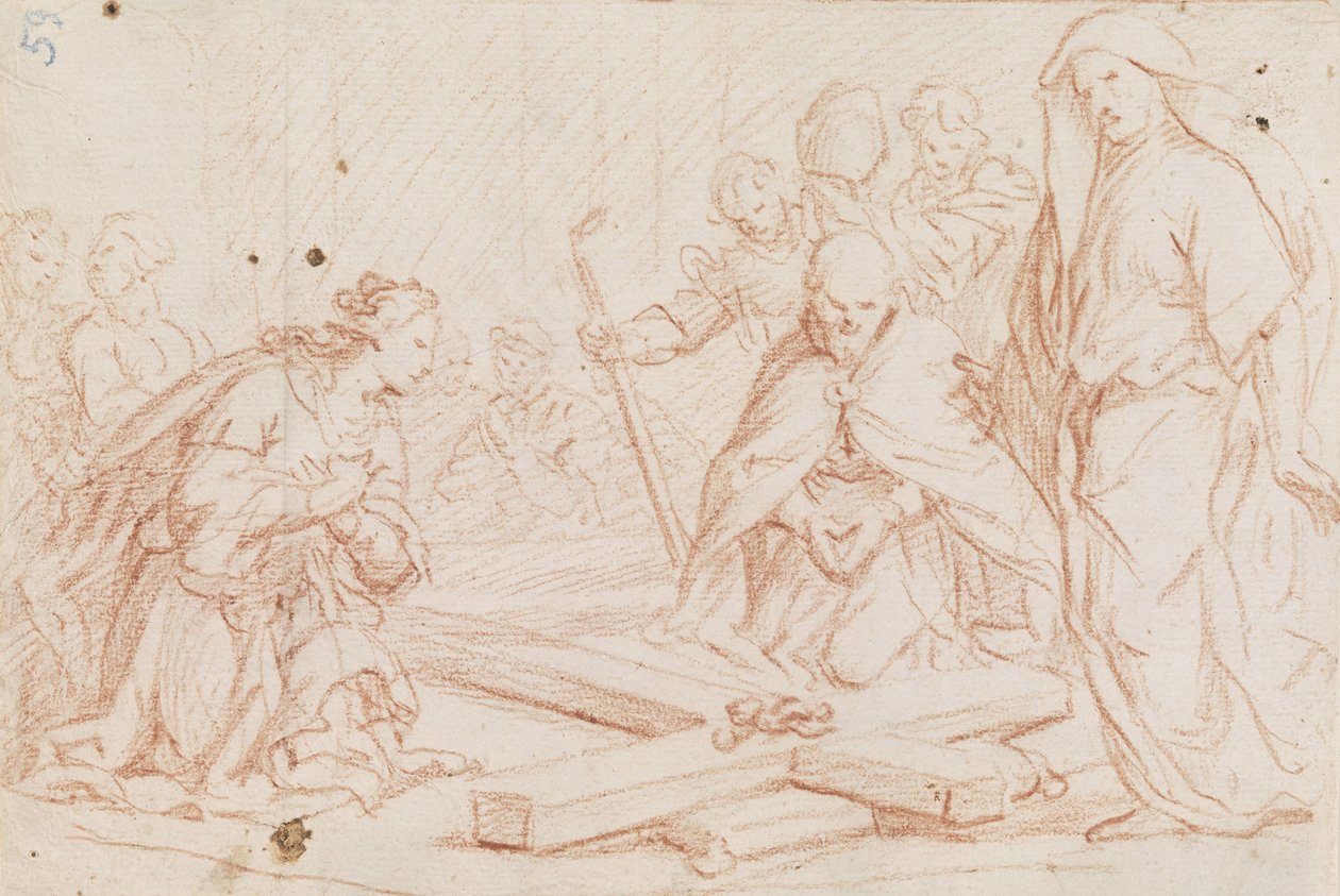 Haçın Bulunması by Luca Giordano