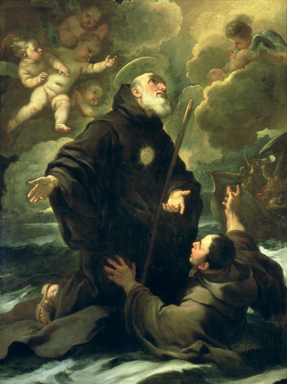 Paolalı Aziz Francis, 1416-1507) by Luca Giordano