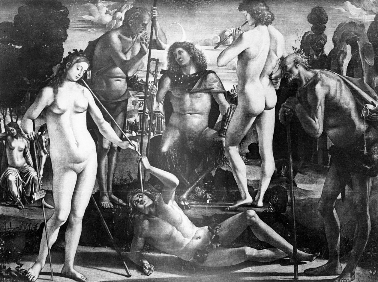 Pan Mahkemesi, c.1484 by Luca Signorelli
