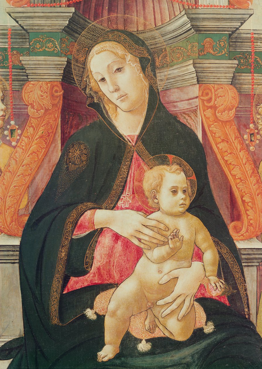 Bakire ve Çocuğun Detayı by Luca Signorelli