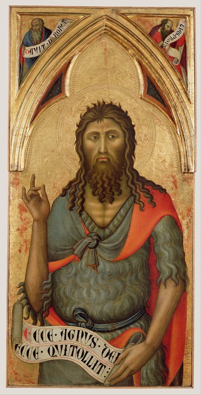 Aziz John the Baptist by Luca di Tommè
