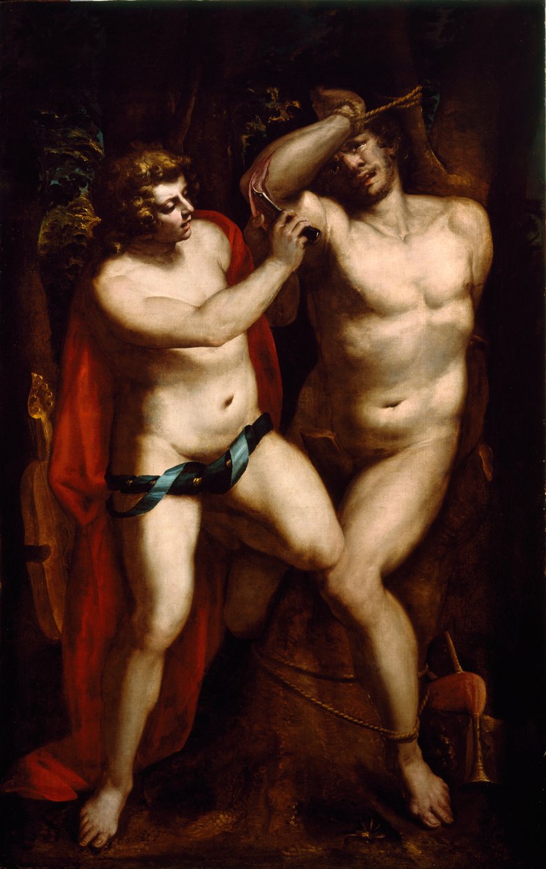 Apollo ve Marsyas Satir, Apollon