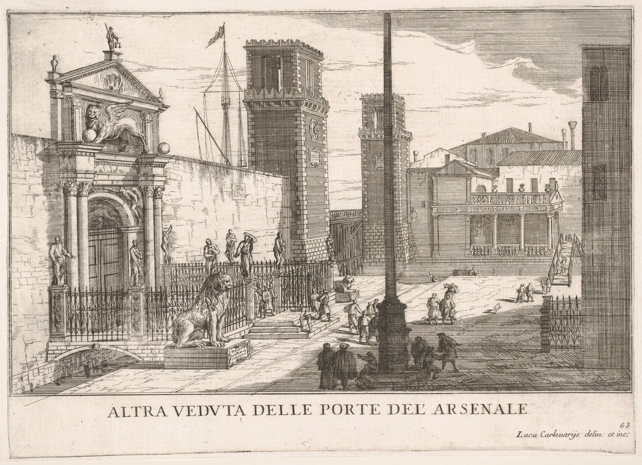 Levha 63: Tersane ve cephane kompleksi Arsenale