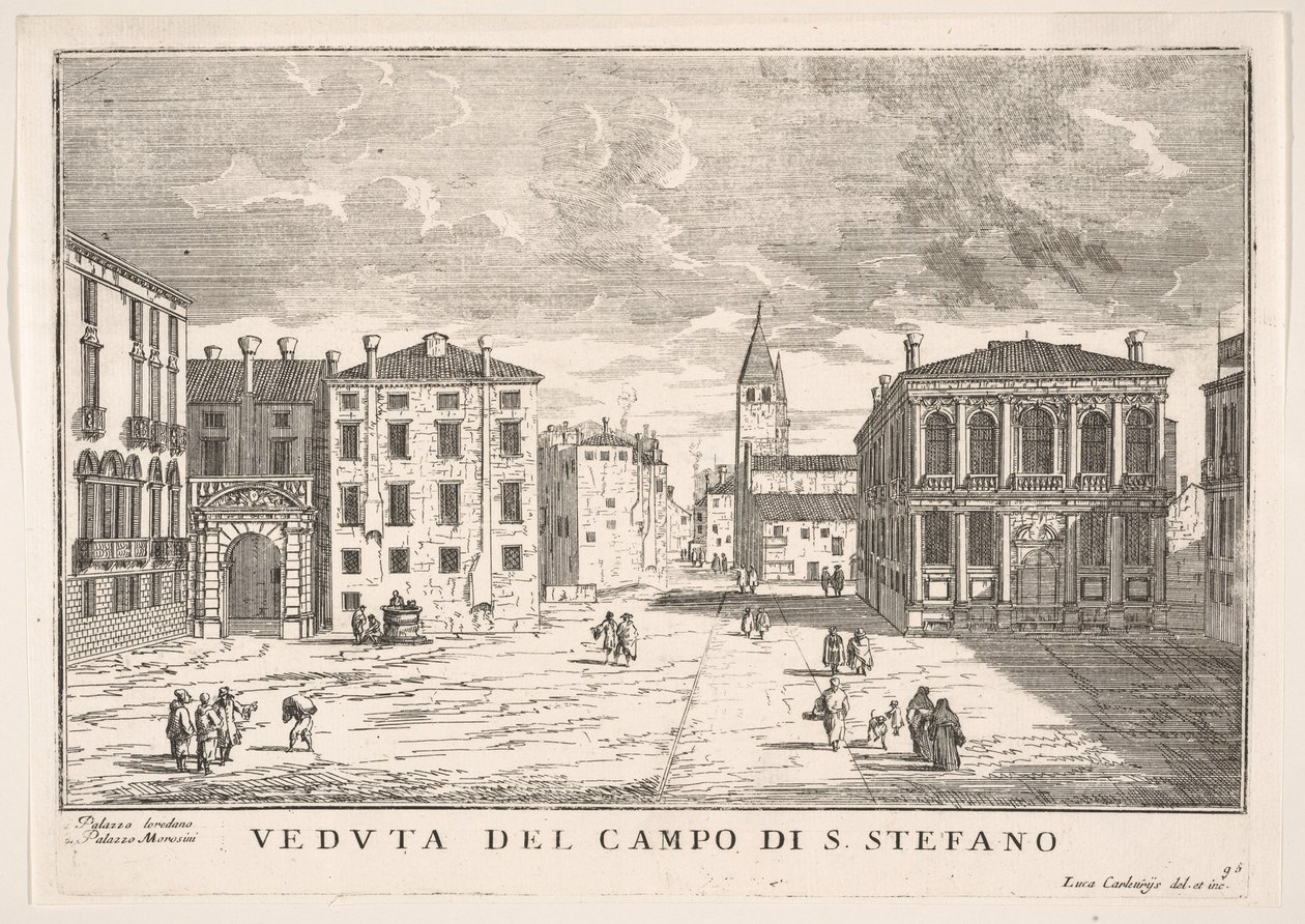 Plaka 95: Loredan Sarayı ve Morosini Sarayı ile Campo Santo Stefano