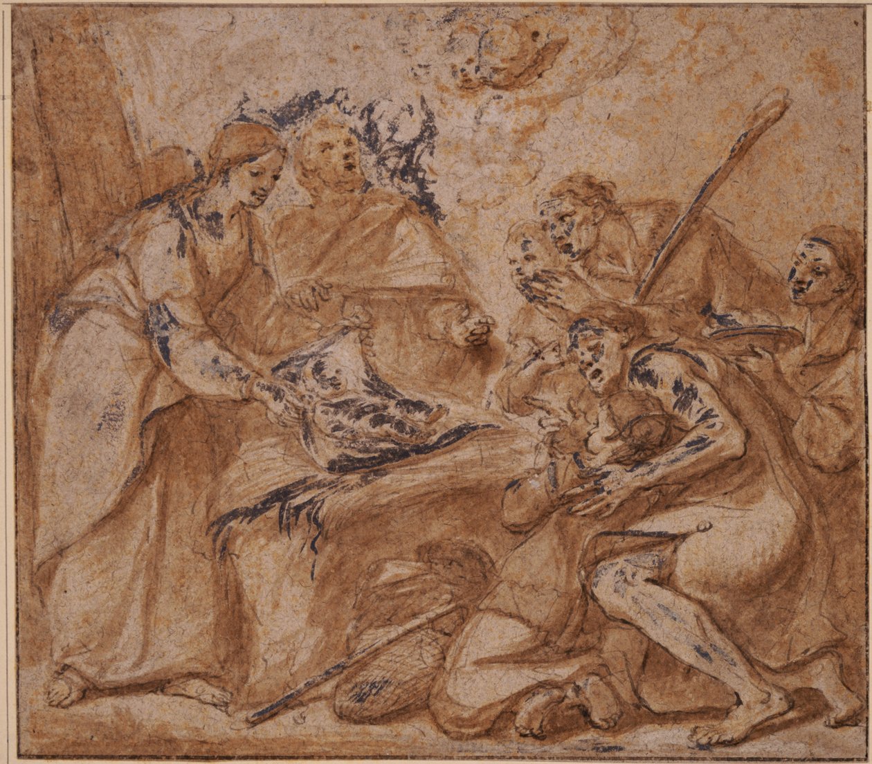 Çobanların hayranlığı by Luca Giordano