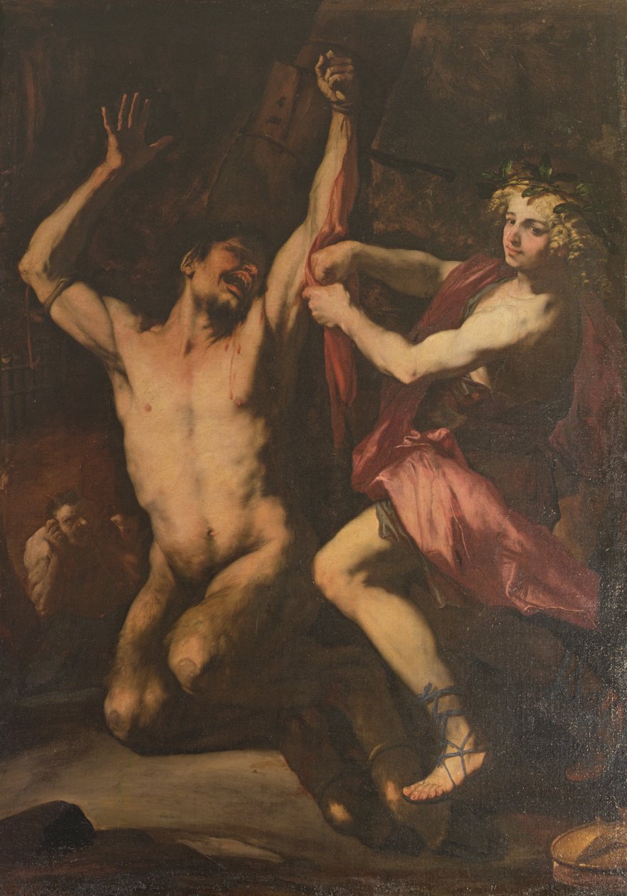 Apollo ve Marsia, c.1678 (tuval üzerine yağlı boya) by Luca Giordano