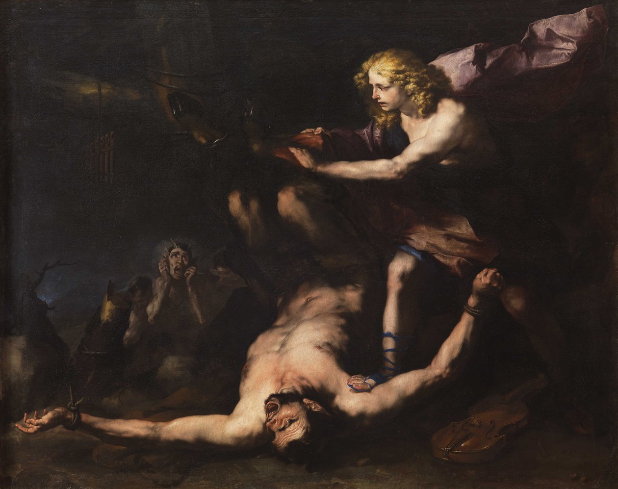 Apollo ve Marsyas, c. 1660. by Luca Giordano