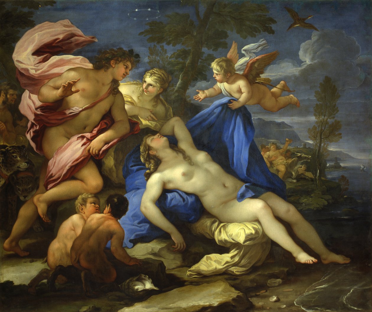 Ariadne, Theseus tarafından Naxos