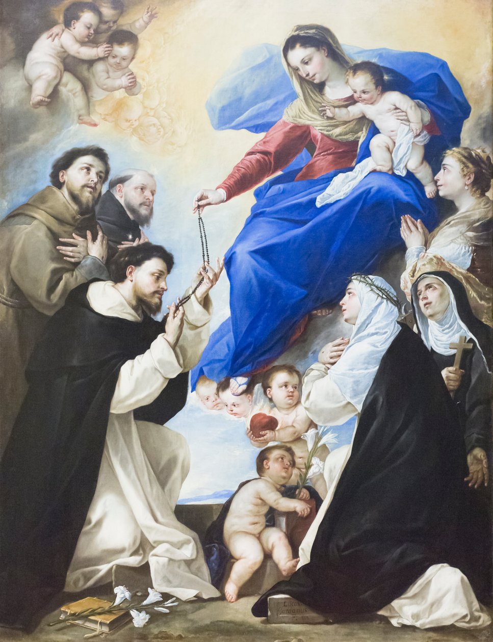 Tesbih Madonna by Luca Giordano