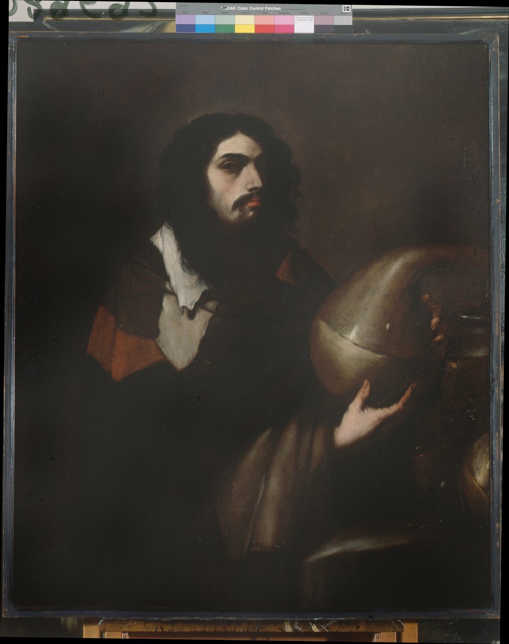 Kimyasal veya simyacı olarak otoportre, c.1660 (tuval üzerine yağlı boya) by Luca Giordano
