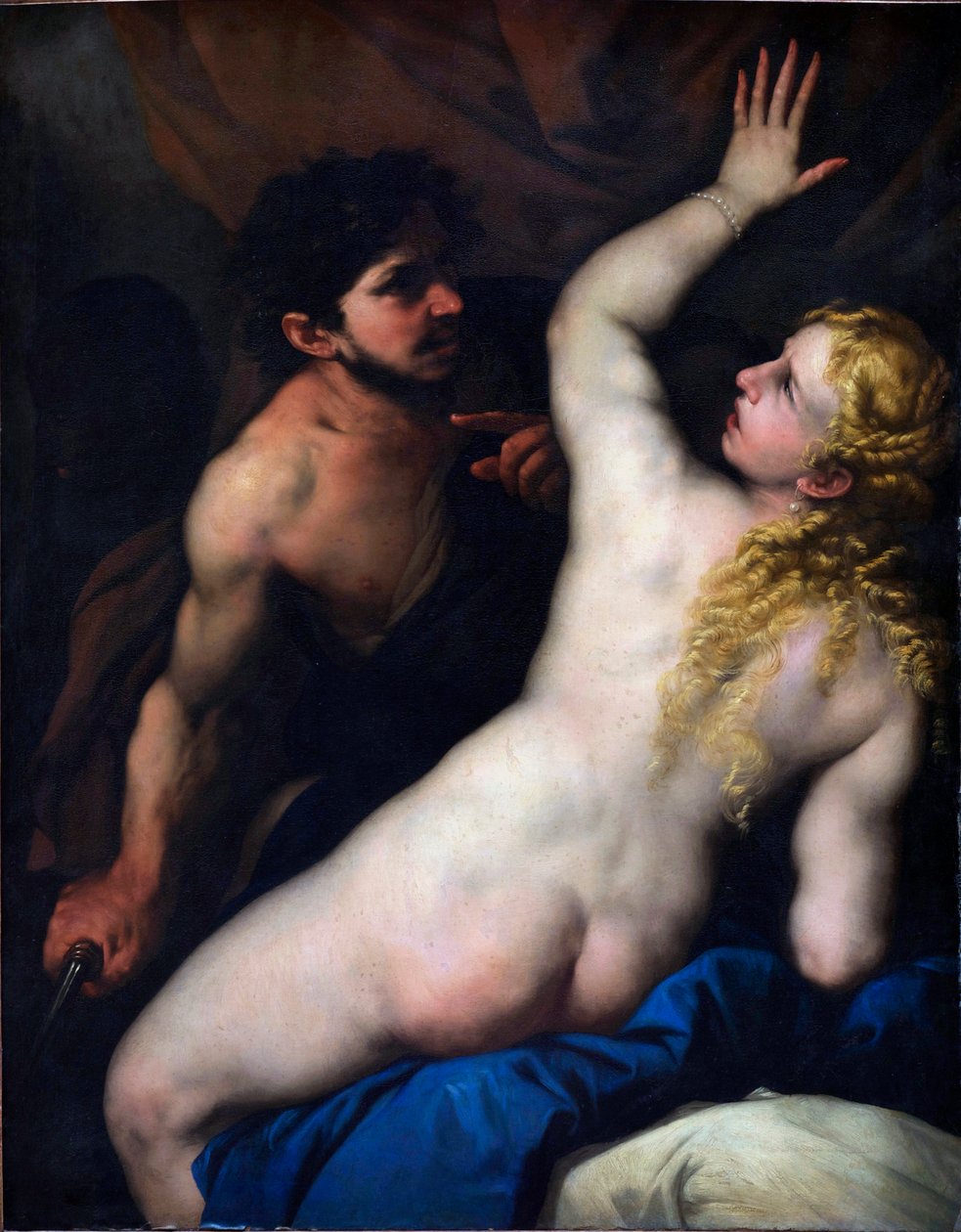 Tarquin ve Lucretia by Luca Giordano