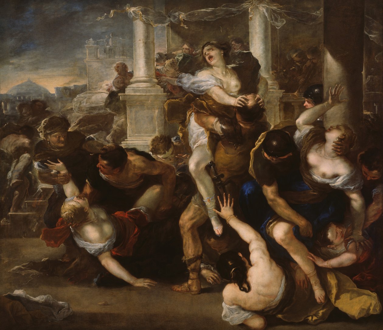 Sabine Kadınlarının Kaçırılması, 167580. by Luca Giordano