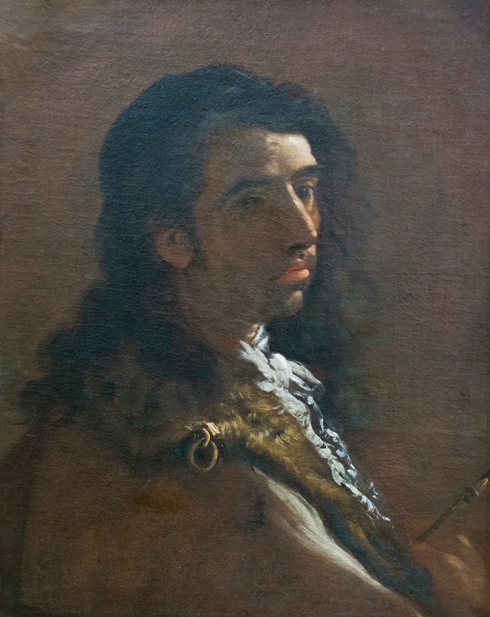 Genç otoportre (tuval üzerine yağlıboya) by Luca Giordano