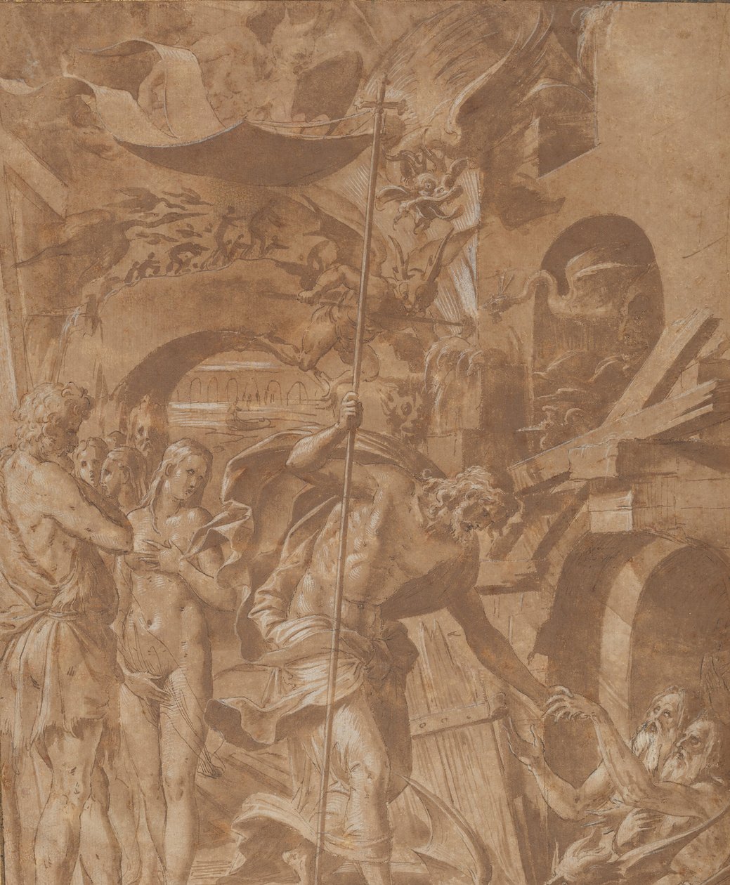 Arafta İsa, yaklaşık. 1547-48. by Luca Penni