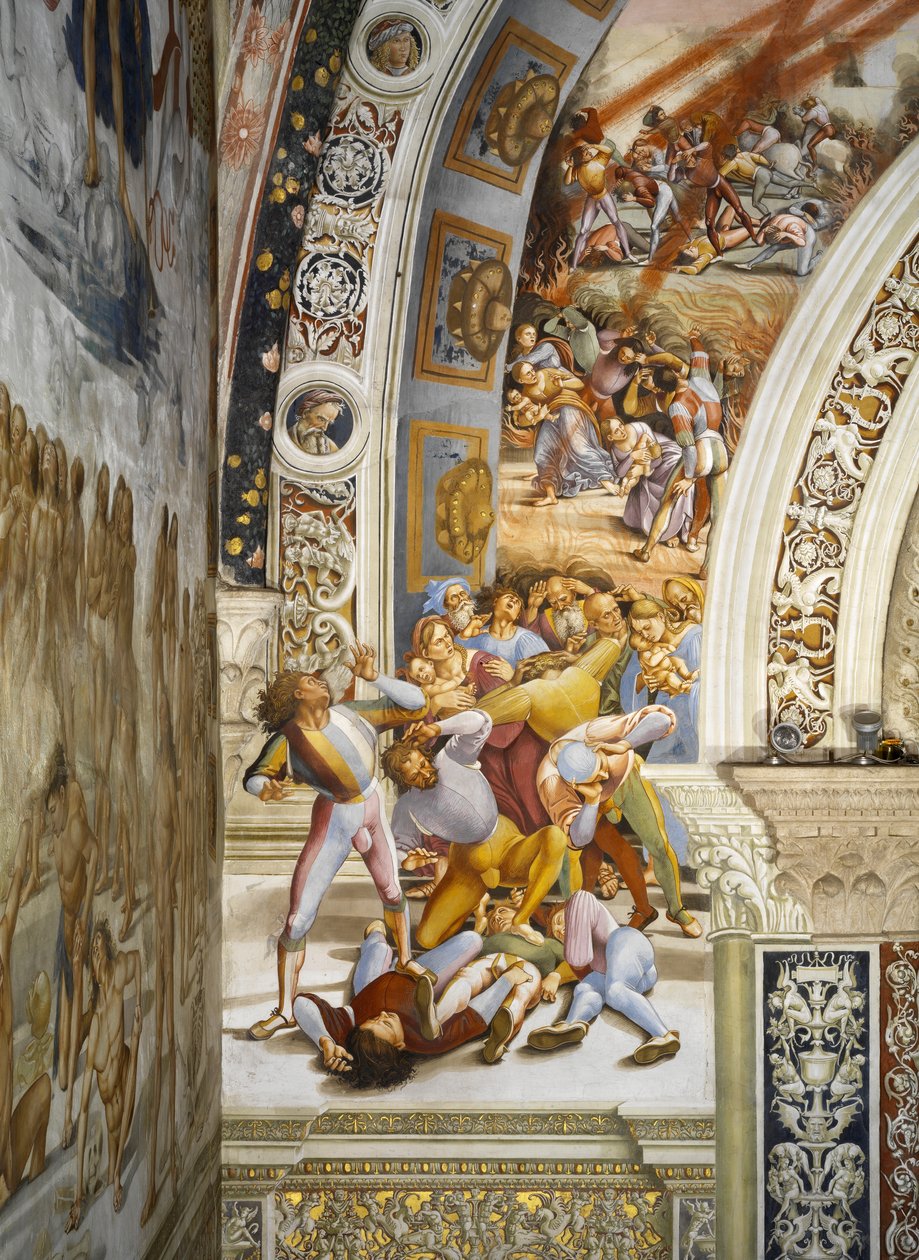 Kıyamet, Son Yargı fresk döngüsünden by Luca Signorelli
