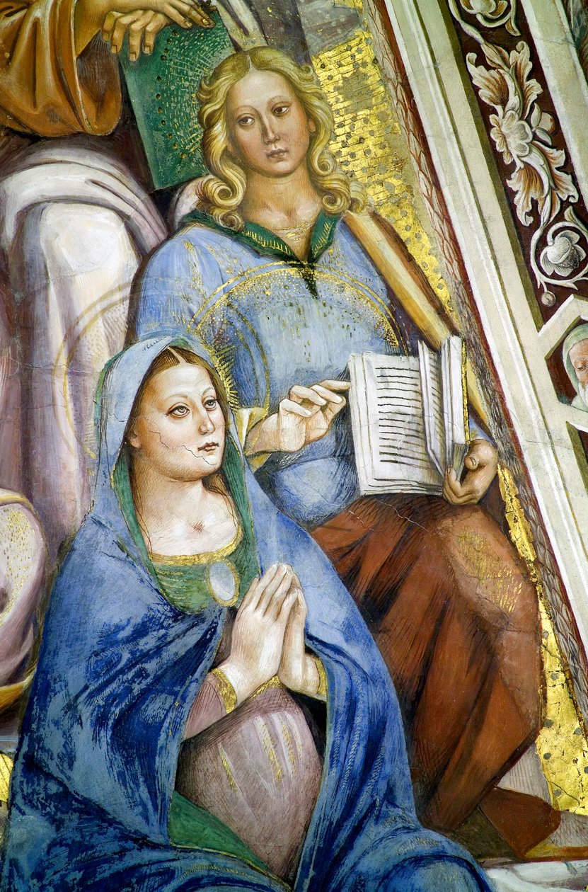 Havariler, Bakire detayı by Luca Signorelli
