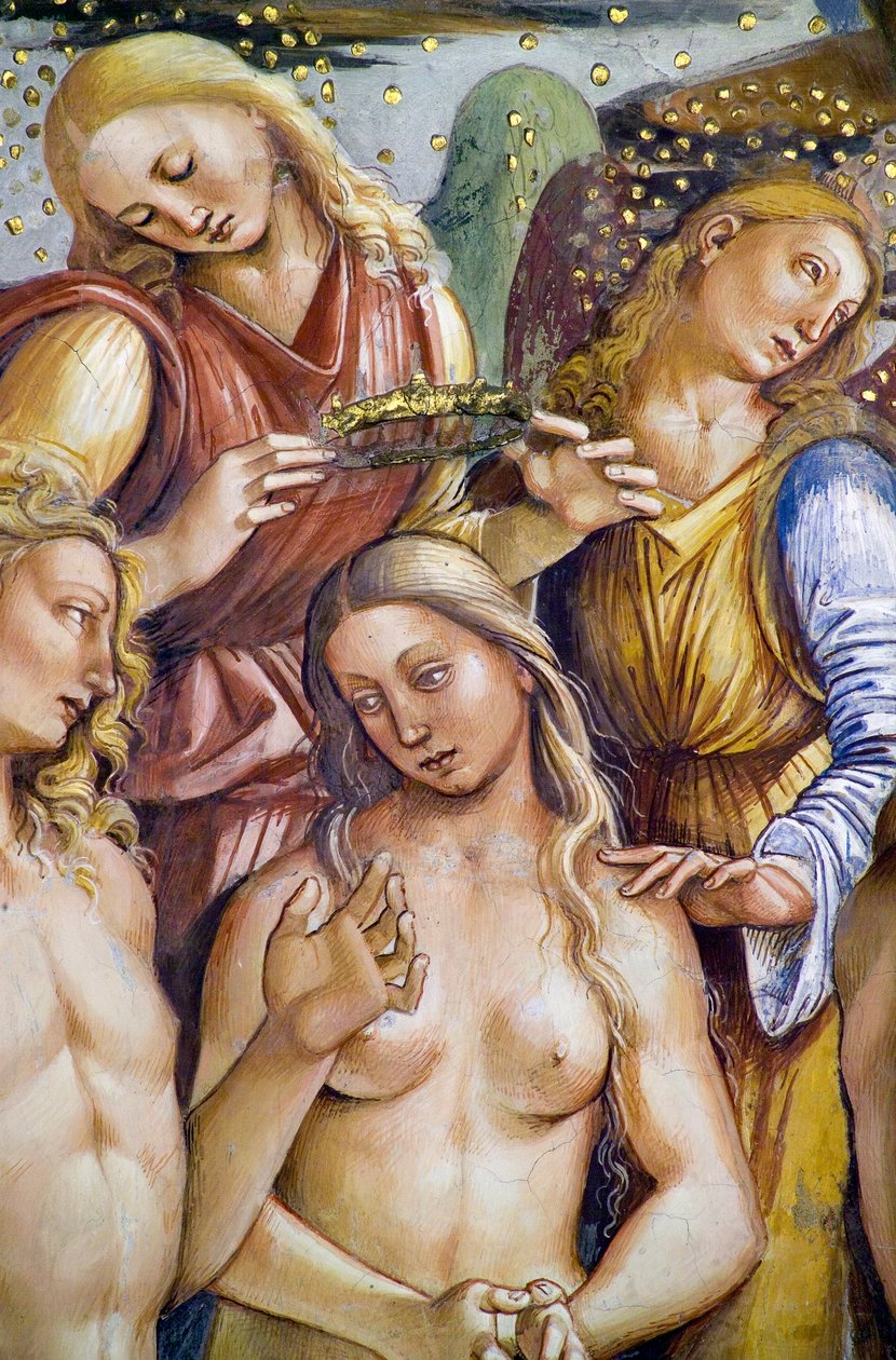 Seçilmiş, Son Yargı fresk döngüsünden by Luca Signorelli