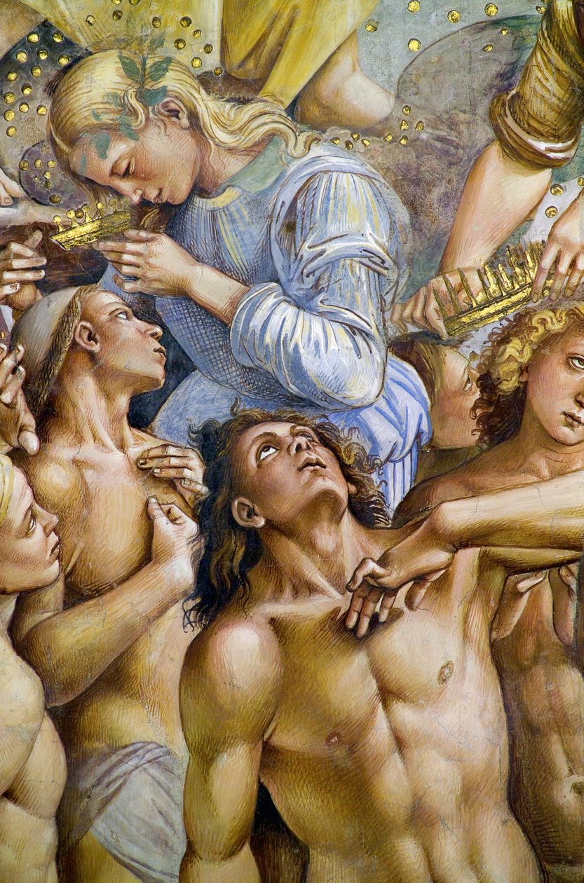 Seçilmiş, Son Yargı fresk döngüsünden by Luca Signorelli