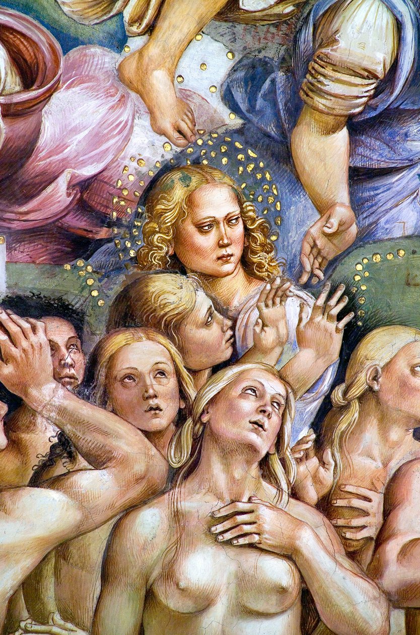 Seçilmiş, Son Yargı fresk döngüsünden by Luca Signorelli