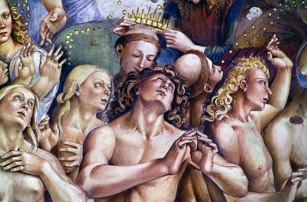 Seçilmiş, Son Yargı fresk döngüsünden by Luca Signorelli