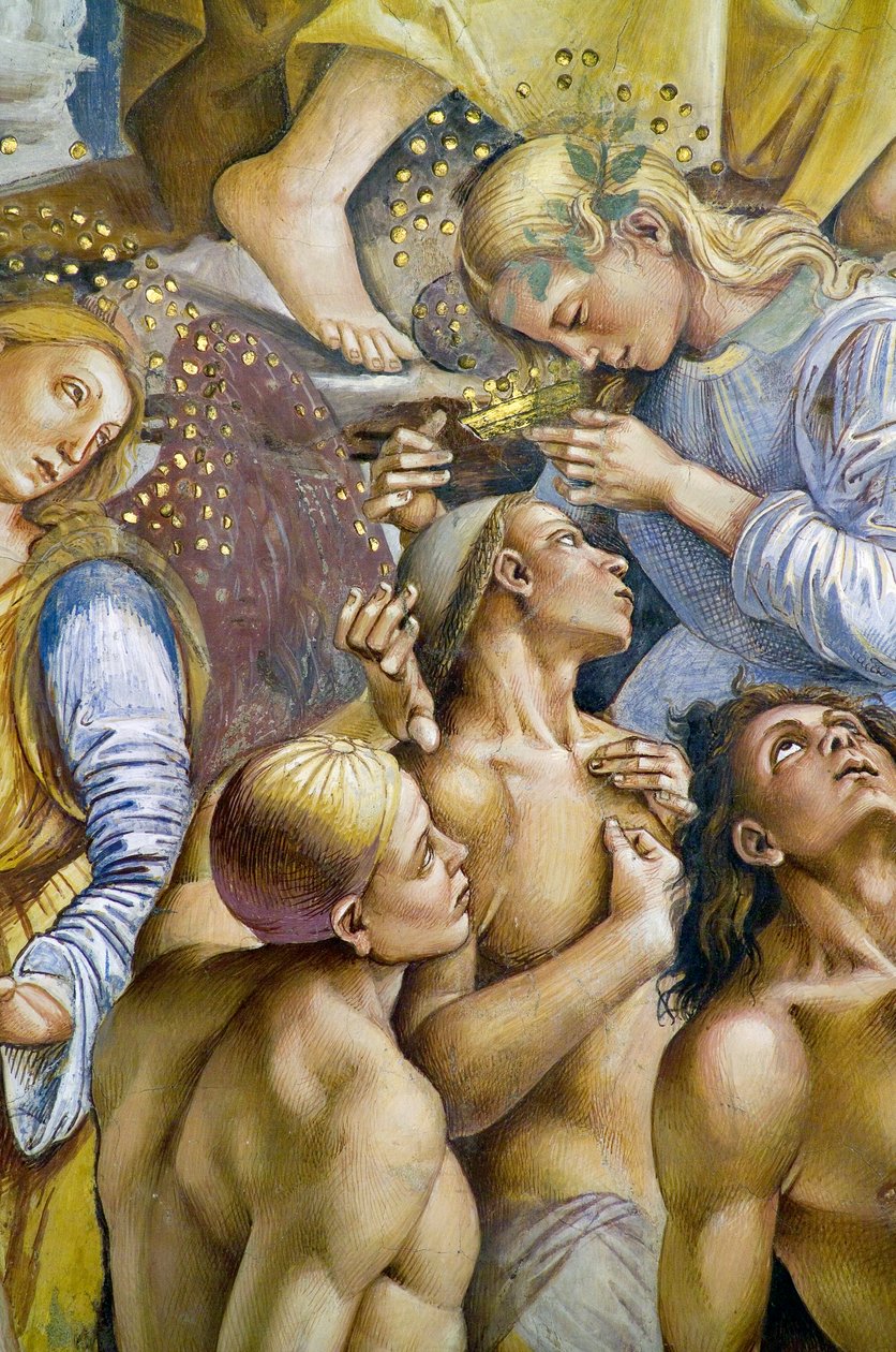 Seçilmiş, Son Yargı fresk döngüsünden by Luca Signorelli