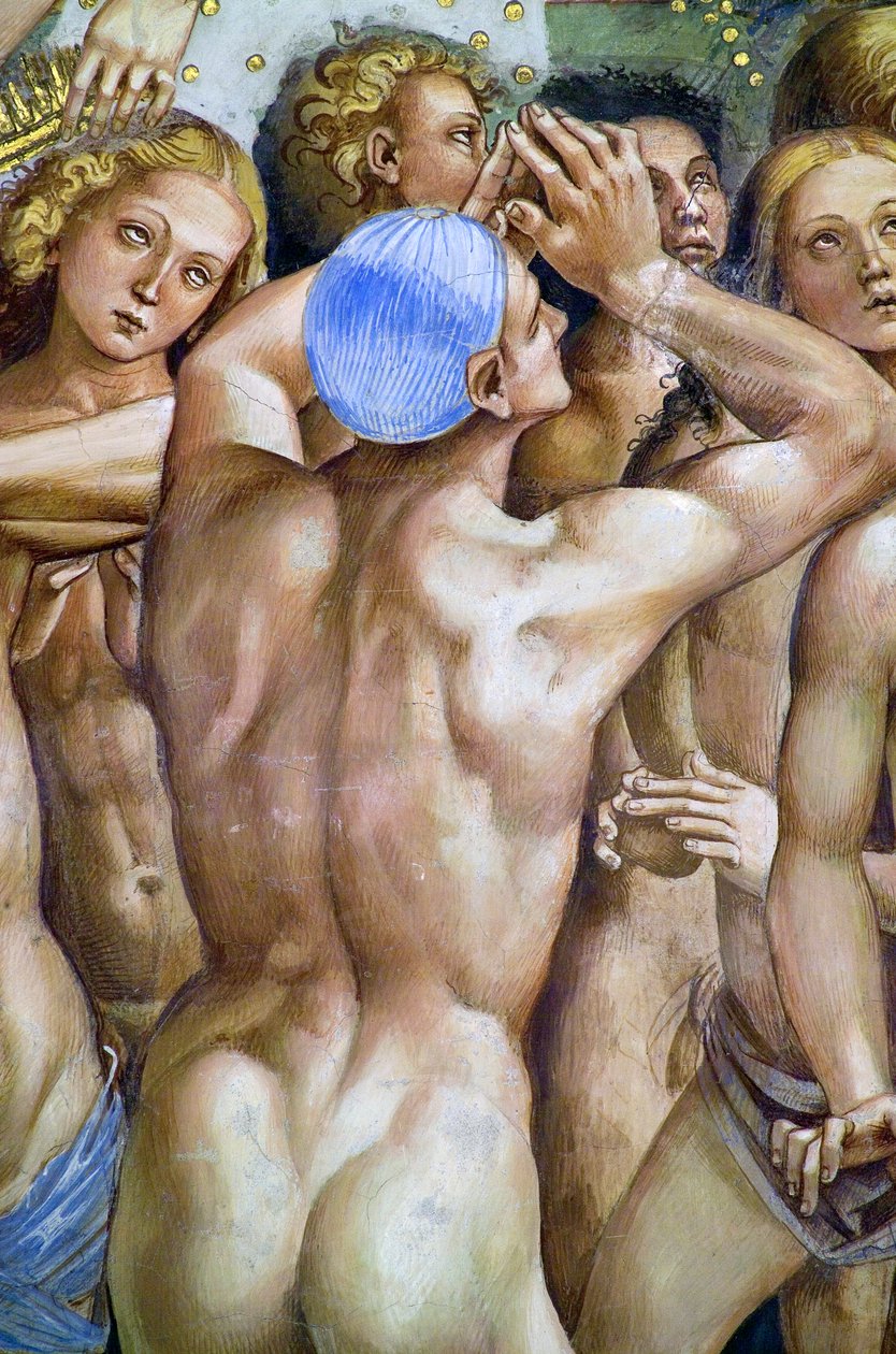 Seçilmiş, Son Yargı fresk döngüsünden by Luca Signorelli