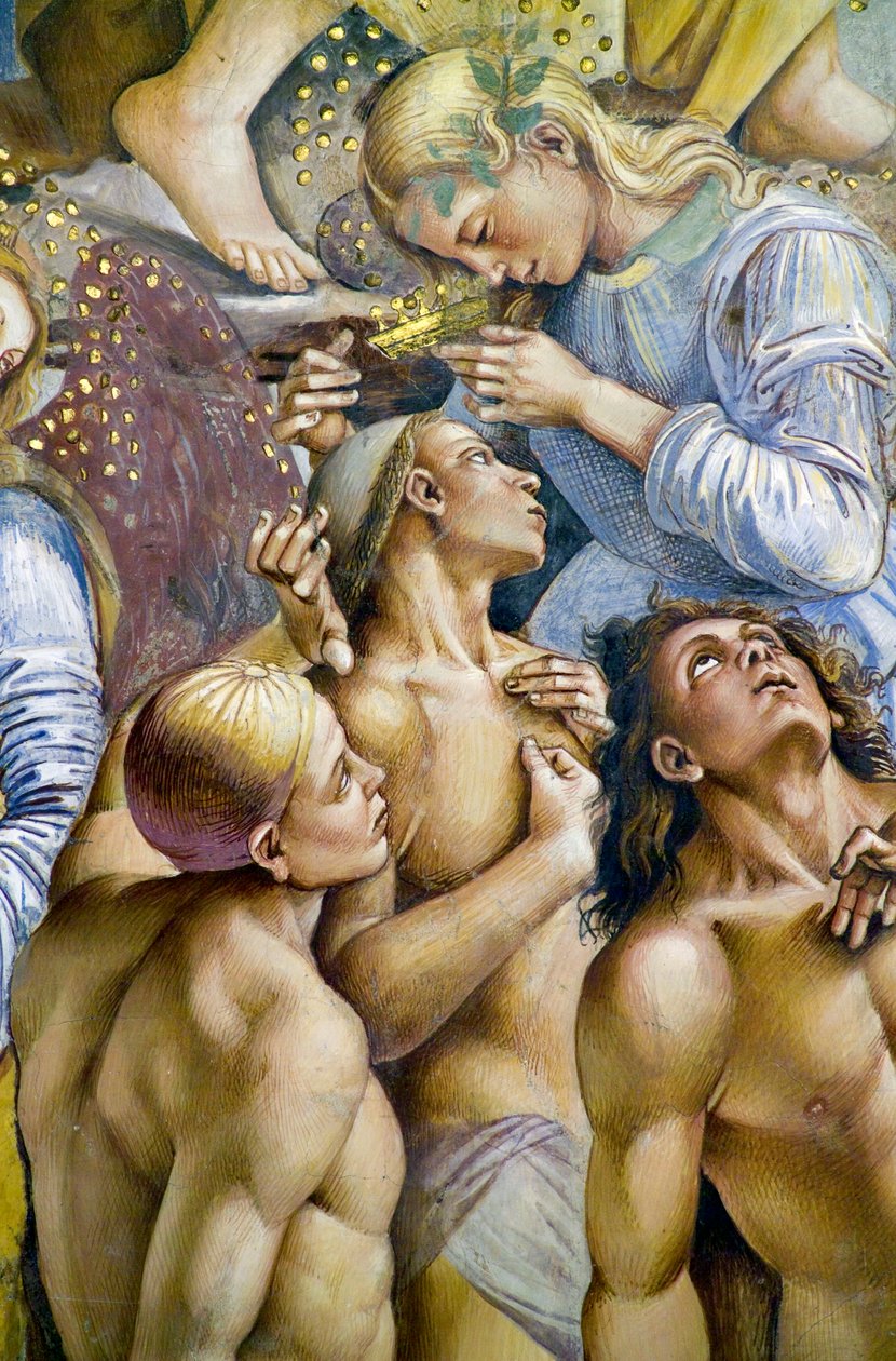 Seçilmiş, Son Yargı fresk döngüsünden by Luca Signorelli