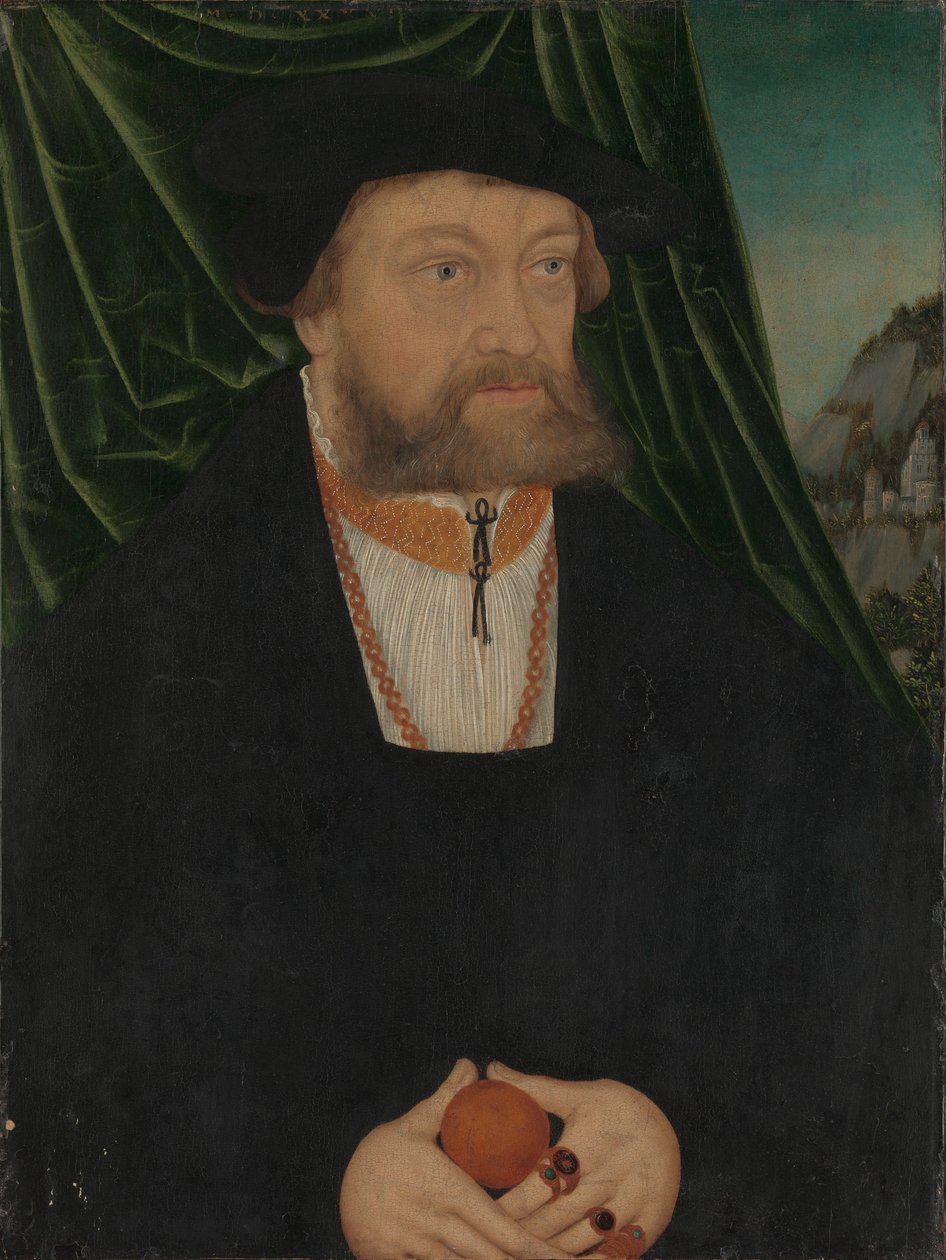 Bir Adamın Portresi, 1538 by Lucas Cranach the Elder