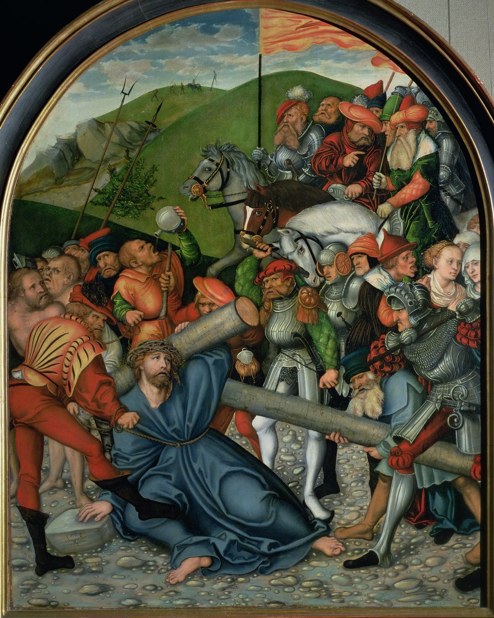 Haç Taşıyan İsa, 1538 (panel) by Lucas Cranach the Elder