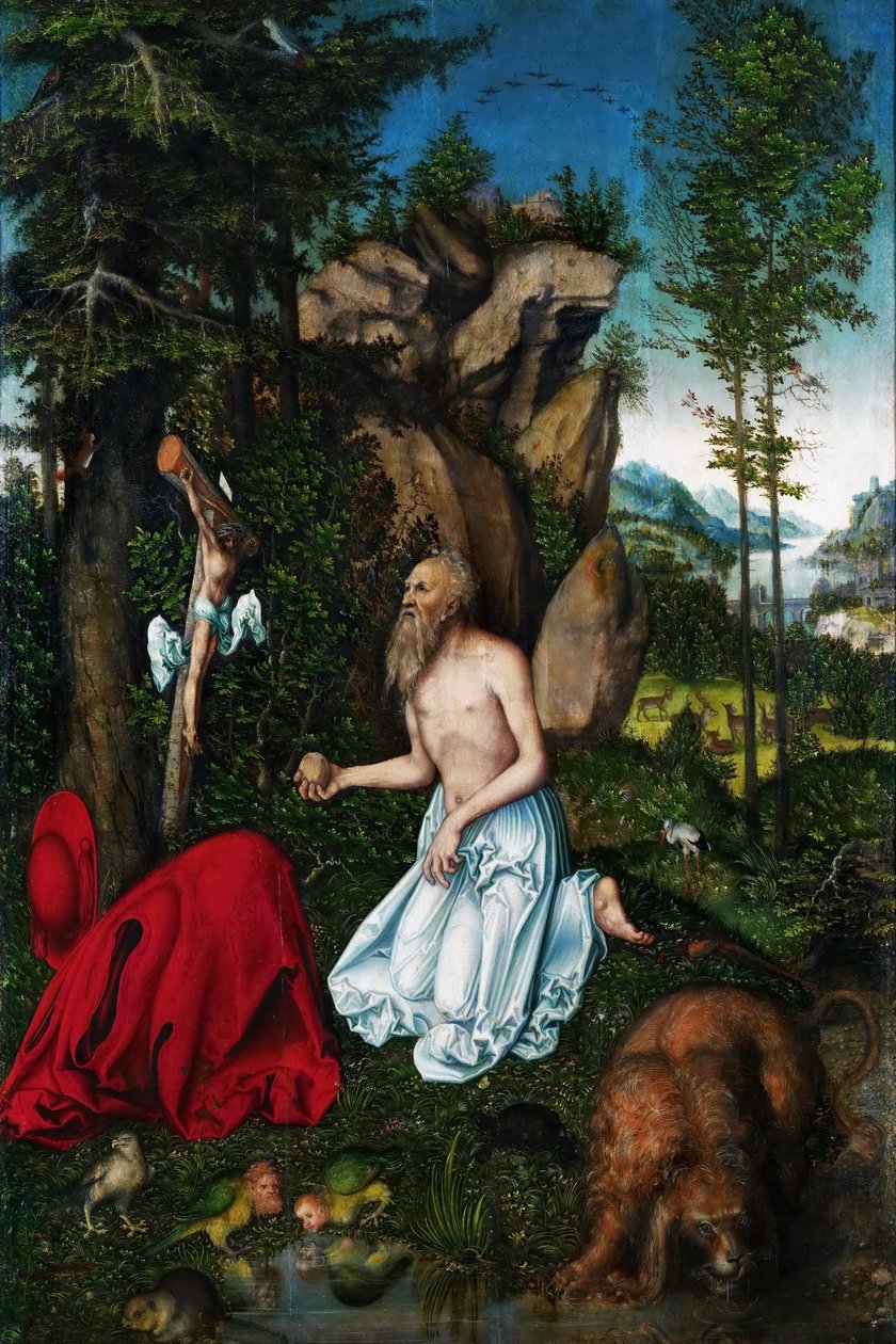 Aziz Jerome by Lucas Cranach the Elder