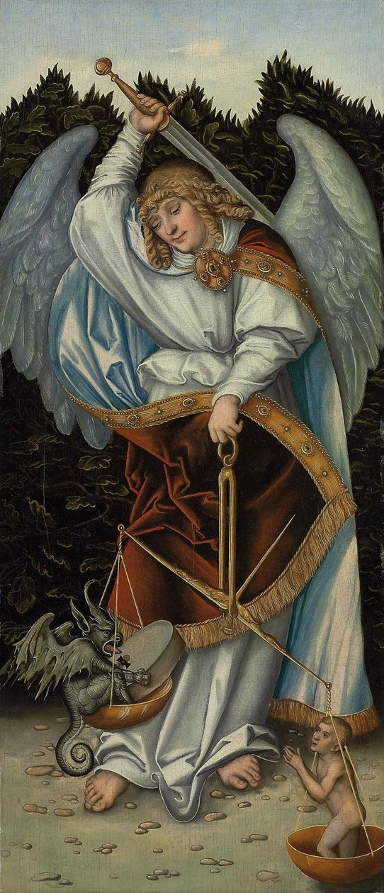 Başmelek Mikail by Lucas Cranach the Elder